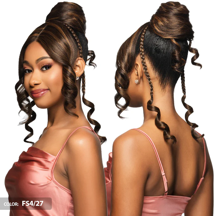 Vivica Fox Lace Part Bang & Bun - LBPB-JASMINE - Image 2