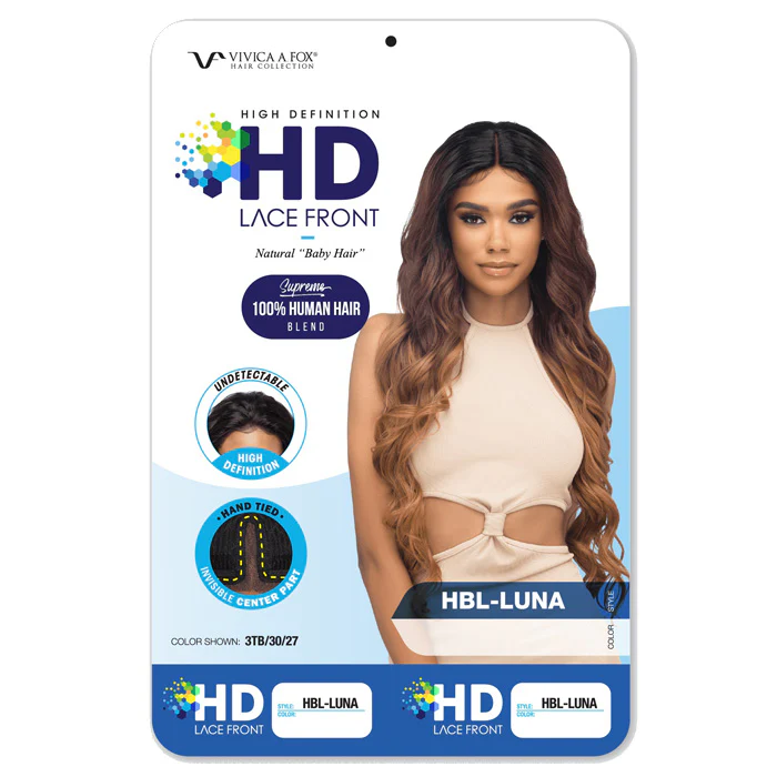 Vivica Fox Supreme 100% Human Hair Blend HD Lace Front Wig - HBL-LUNA - Image 4