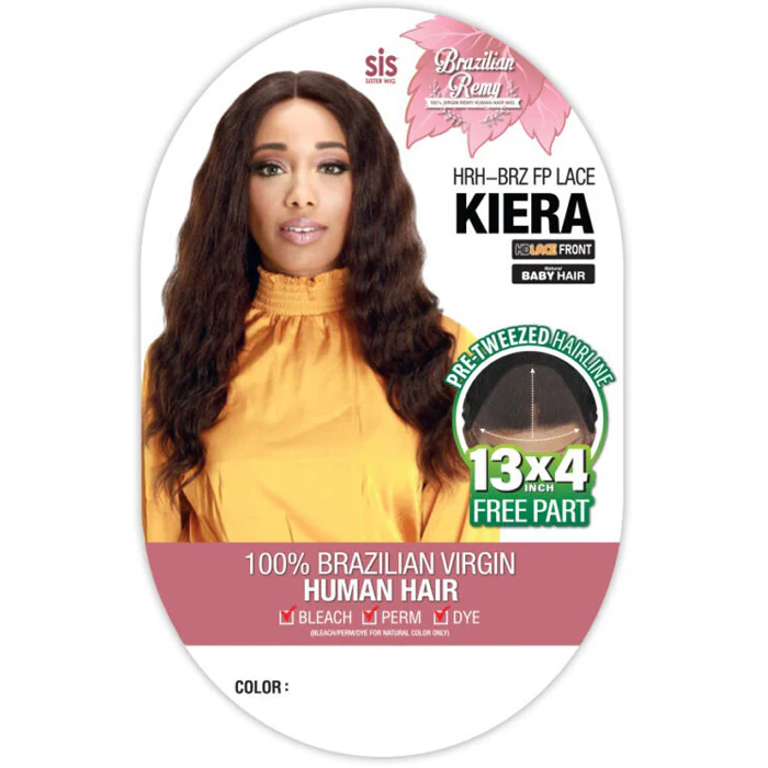 Zury 100% Brazilian Virgin Human Hair 13"X4" HD Lace Front Wig - KIERA - Image 3