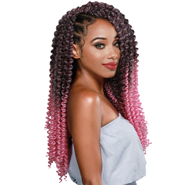 Zury 3X Value Pack Pre-Stretched Crochet Braid - WATER WAVE 20" - Image 2