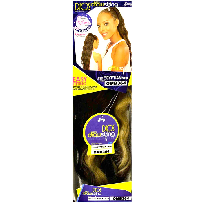 Zury Dios Drawstring Ponytail - MISS EGYPTIAN WAVE - Image 4