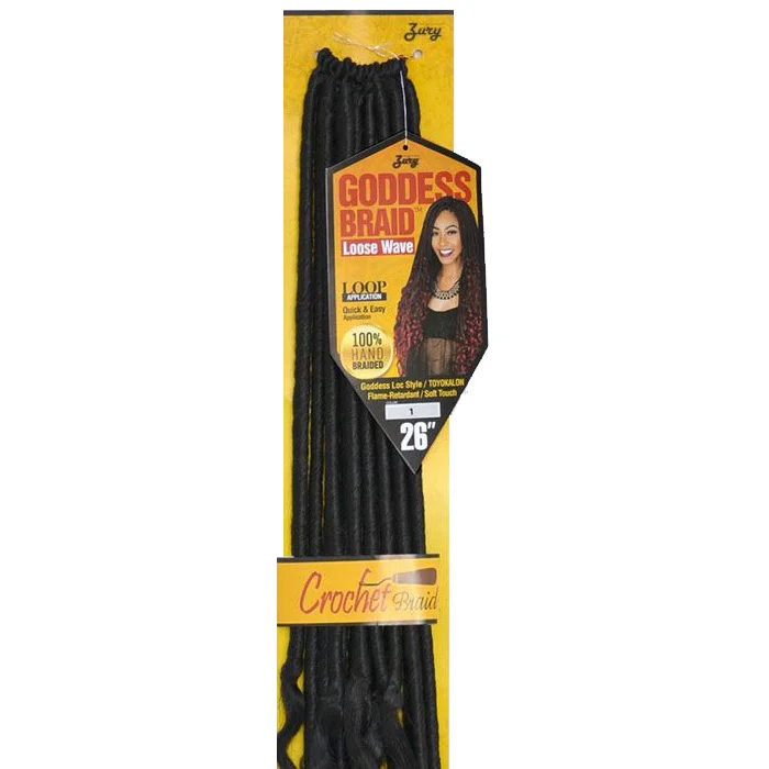Zury Goddess Loop Crochet Braid - LOCS LOOSE WAVE 26" - Image 4
