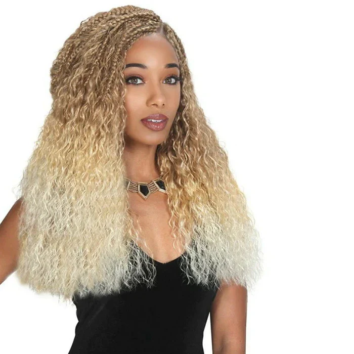 Zury Queendom Pre-Looped Crochet Braids - QUEEN CURLY 22" - Image 2