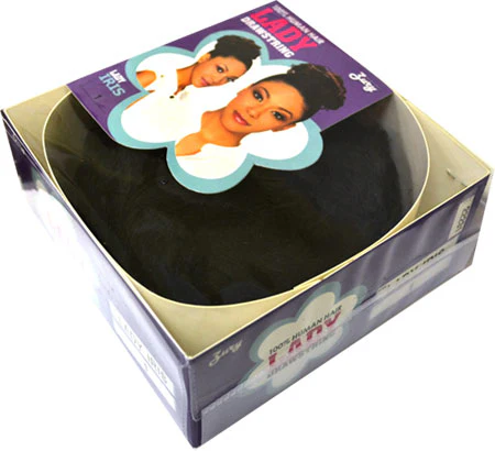 Zury Sis 100% Human Hair Lady Drawstring Ponytail/Bun - IRIS - Image 3