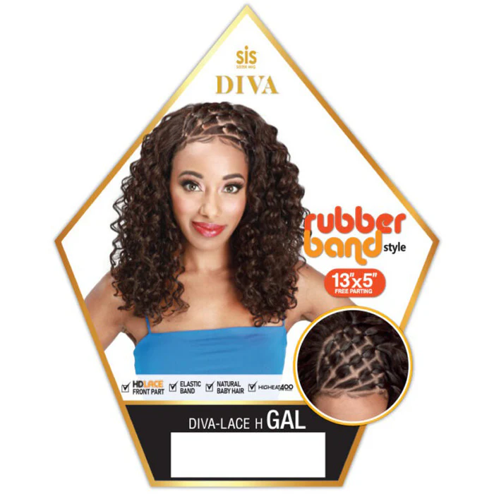 Zury Sis 13X5 Free Parting HD Lace Front Wig - DIVA LACE H GAL - Image 5