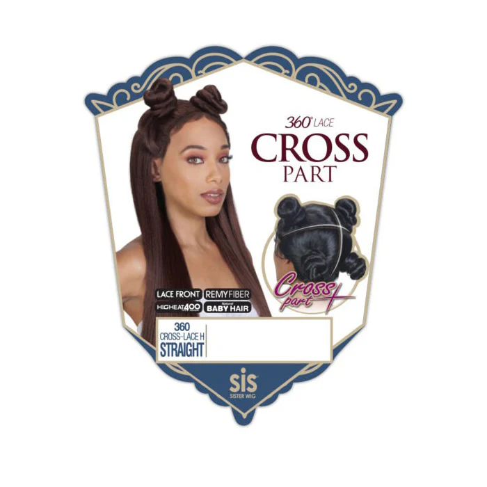 Zury Sis 360 Lace Cross Part Front Wig - STRAIGHT - Image 4