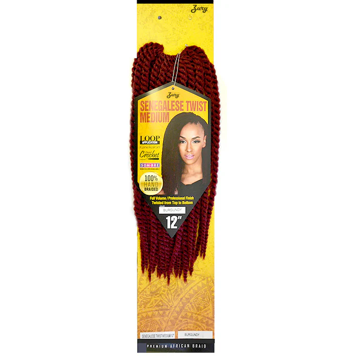 Zury Sis Crochet Braid - SENEGALESE TWIST MEDIUM 12" - Image 2