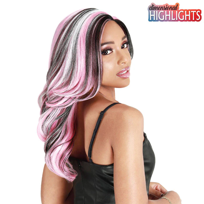 Zury Sis Dimensional Highlights HD Lace Front Wig - LF-HD LUA - Image 2