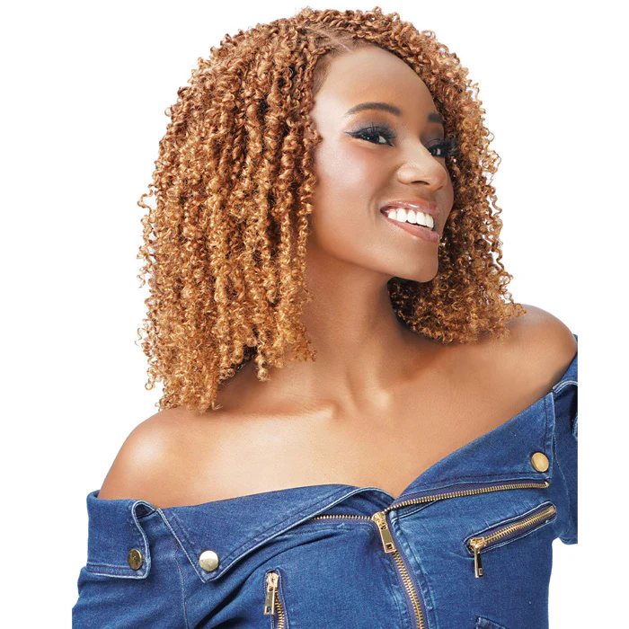 Zury Sis Diva Lace Glueless 13x4 Pre-Braided HD Lace Frontal Wig - YANKY TWIST