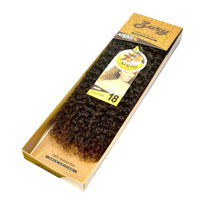 Zury Sis Gold Edition 100% Human Hair Weave - JERRY 10-18" (Argan Oil Treated) - Image 3