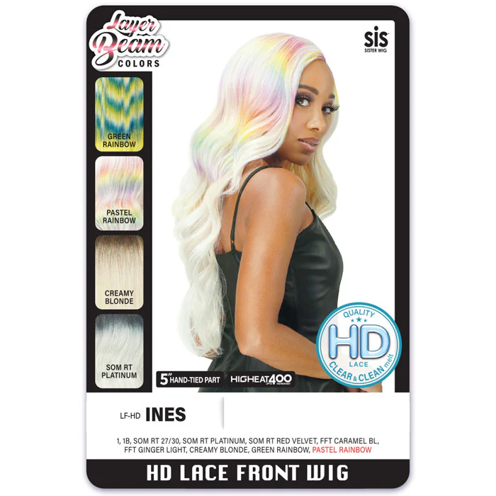 Zury Sis HD 5" Deep Lace Part Front Wig - INES - Image 3