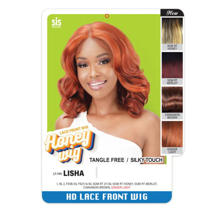 Zury Sis Honey Wig HD Lace Front Wig - LISHA - Image 3