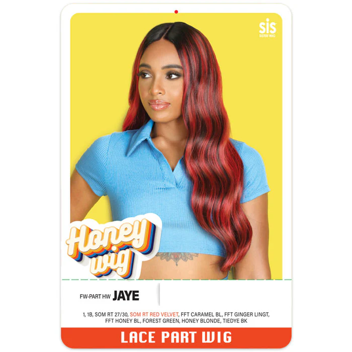 Zury Sis Honey Wig HD Lace Part Wig - HW JAYE - Image 3