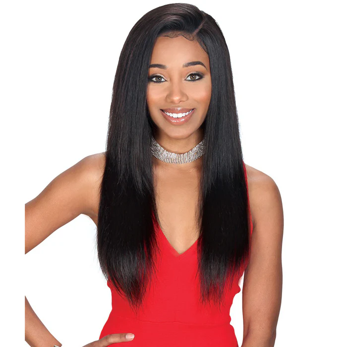 Zury Sis HR Brazilian Remy 100% Virgin Remy Human Hair 360 Whole Lace Wig - STRAIGHT 24" - Image 3
