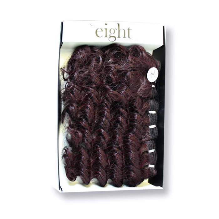 Zury Sis Human Hair Natural Mix Weave - NO.8 DEEP WAVE 8" (3 PCS+ Closure) - Image 4