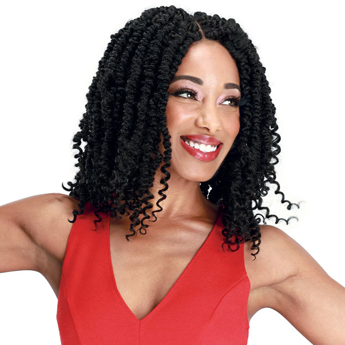Zury Sis Knotless Braided 4x5 Free Part Lace Front Wig - DIVA LACE PASSION TWIST V 16 - Image 2