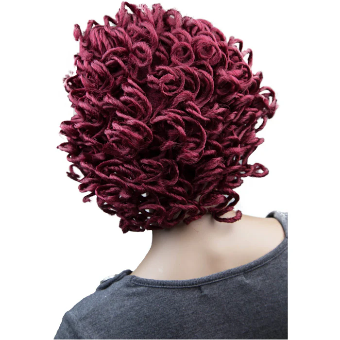 Zury Sis Synthetic Lace Front Wig Curly Faux Loc Lace - BELLA - Image 7