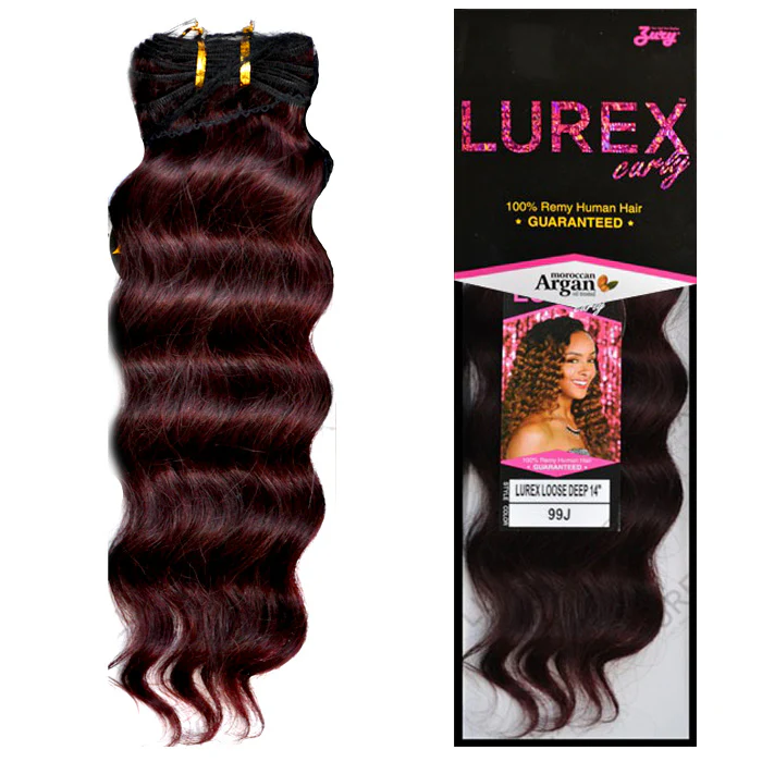 Zury Sis Lurex Curly 100% Remy Human Hair Weave - LUREX LOOSE DEEP 10-18" - Image 3