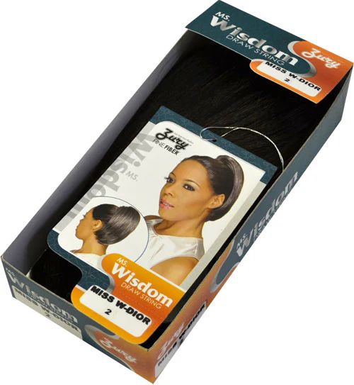 Zury Sis Ms Wisdom Drawstring Ponytail - MISS W DIOR - Image 2