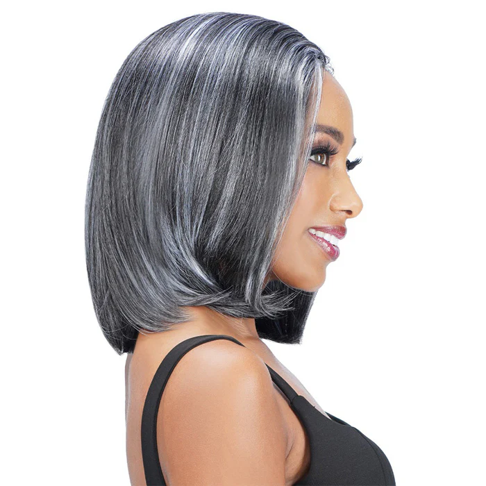 Zury Sis Ms.Wisdom Salt and Pepper Lace Part Wig - WISDOM 304 - Image 4