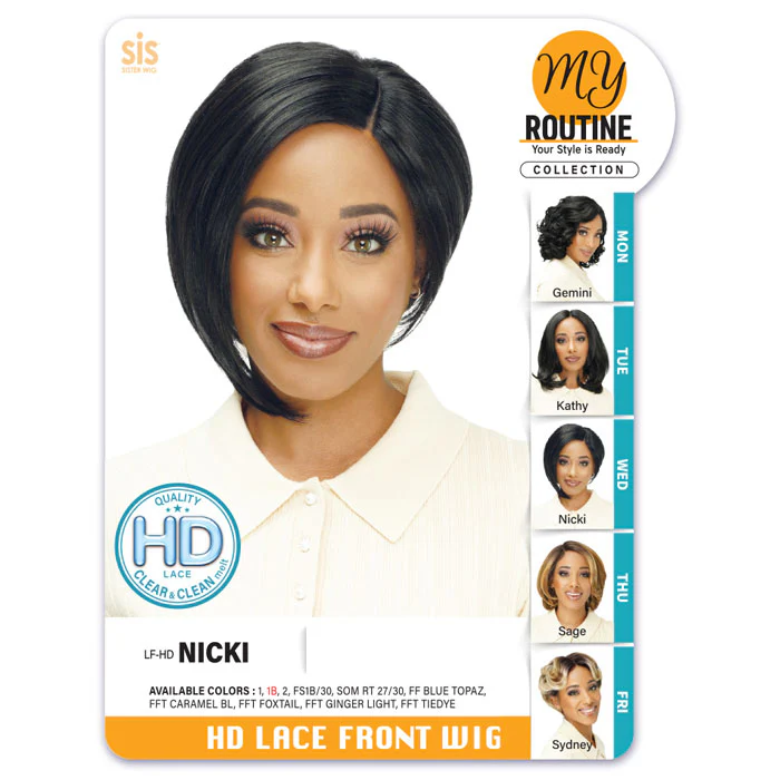 Zury Sis My Routine HD Lace Front Wig - NICKI - Image 3