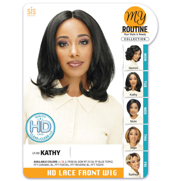 Zury Sis My Routing Collection HD Lace Front Wig - KATHY - Image 3