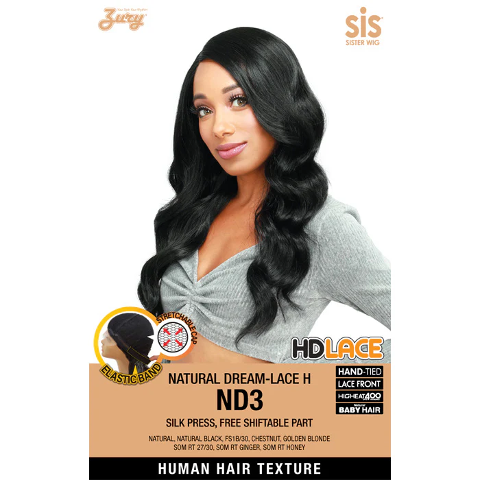 Zury Sis Natural Dream HD Free Shift Lace Front Wig - ND3 - Image 4