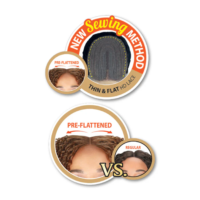 Zury Sis Naturali Star HD Lace Front Wig - NAT-FT LACE H SANDER - Image 4