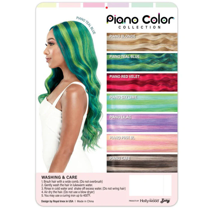 Zury Sis Piano Color HD Lace Front Wig - LF-SHAY - Image 8