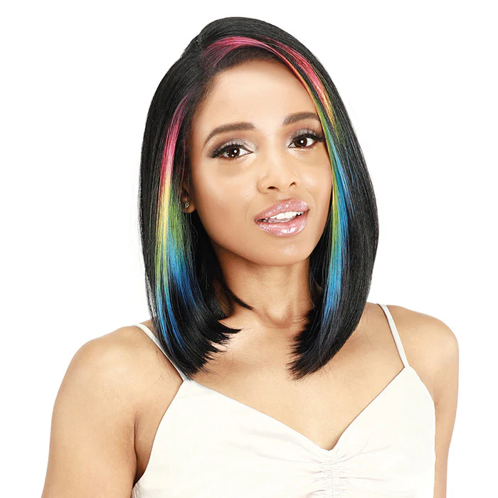Zury Sis Prime Human Hair Blend 13X4 HD Lace Frontal Wig - KAMA