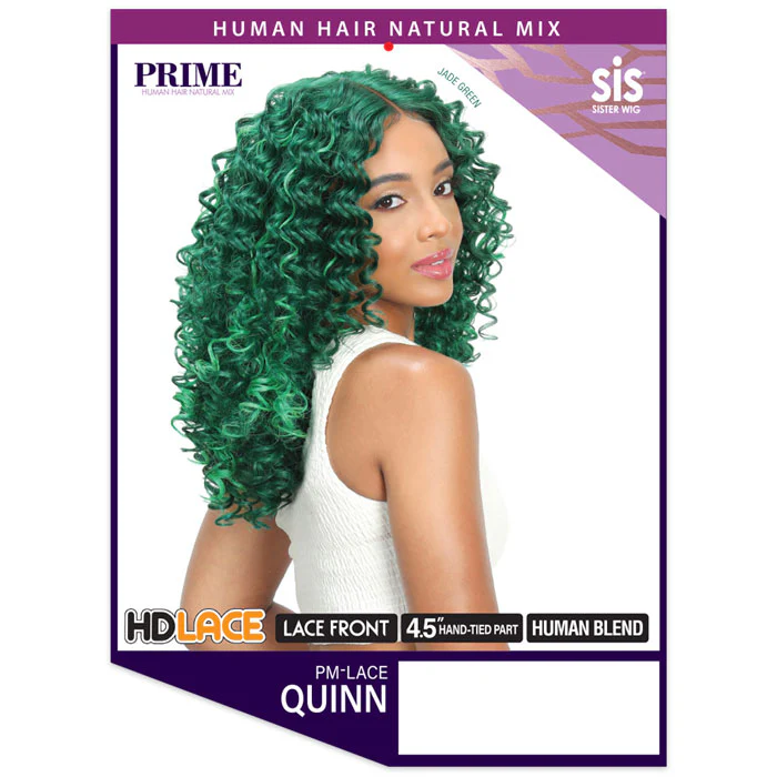 Zury Sis Prime Human Hair Blend HD Lace Front Wig - PM-LACE QUINN - Image 3