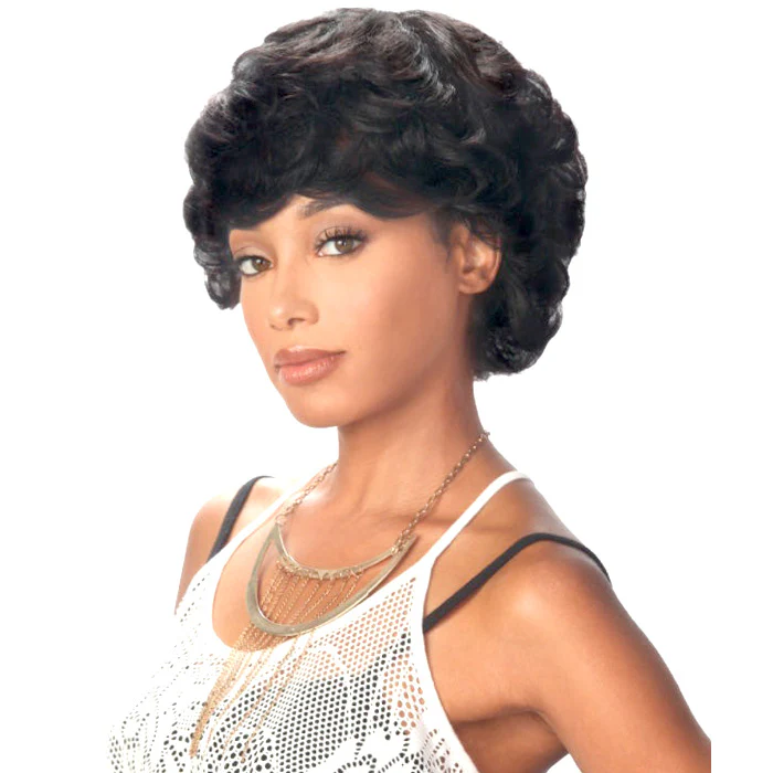 Zury Sis Rich & Soft Touch Brazilian 100% Remy Human Hair Full Wig - HR-BRZ OLAY - Image 2