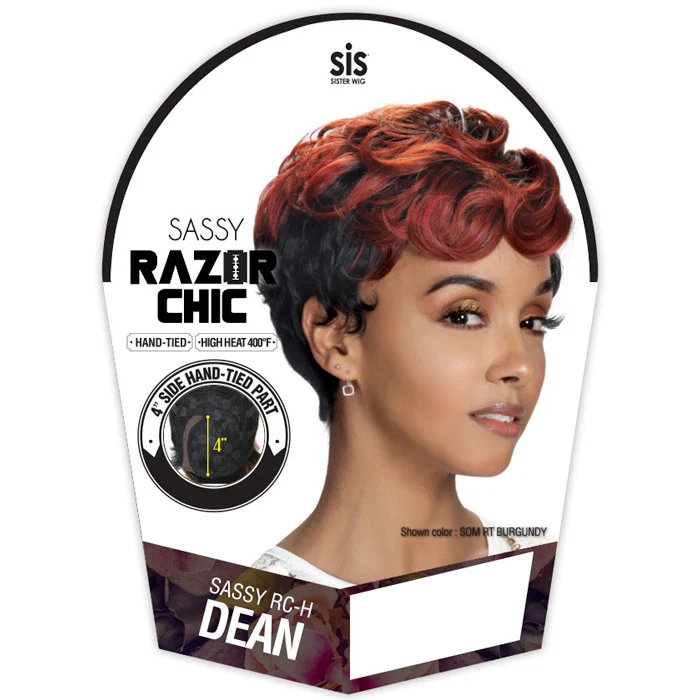 Zury Sis Sassy Lively Spirit Razor Chic Synthetic Wig - SASSY RC-H DEAN - Image 3