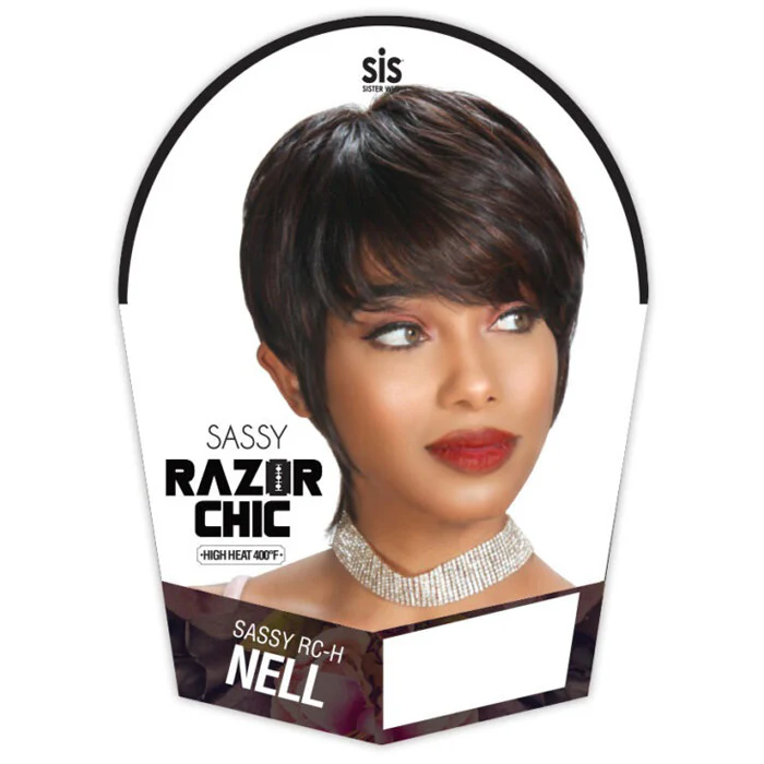 Zury Sis Sassy Lively Spirit Razor Chic Full Wig - SASSY RC-H NELL - Image 3