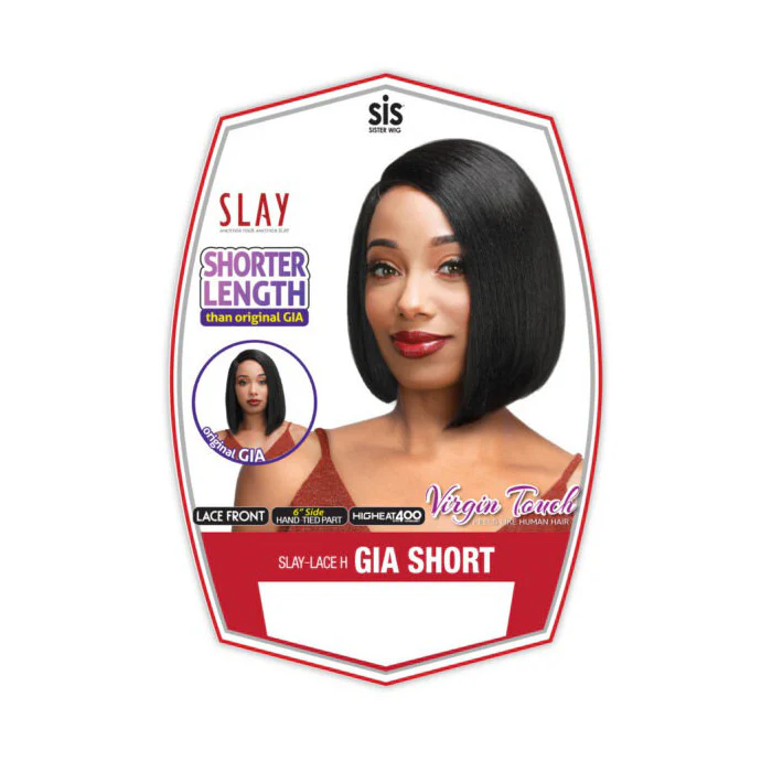 Zury Sis Slay 6" Side Part Lace Front Wig - GIA SHORT - Image 3