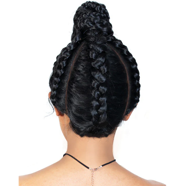 Zury Sis Synthetic Double Dutch 360 Lace Wig - 360 DD LACE H HIPONY - Image 5