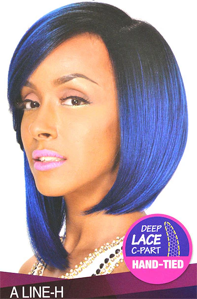 Zury Sis Angled Line Cut Styles Lace Part Wig A-Line-H HERA - Image 3