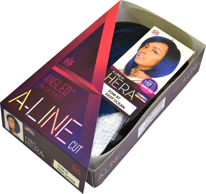 Zury Sis Angled Line Cut Styles Lace Part Wig A-Line-H HERA - Image 5