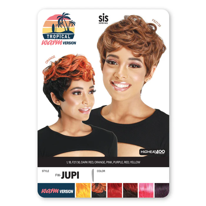 Zury Sis Tropical Warm Version Full Wig - FW-JUPI - Image 6