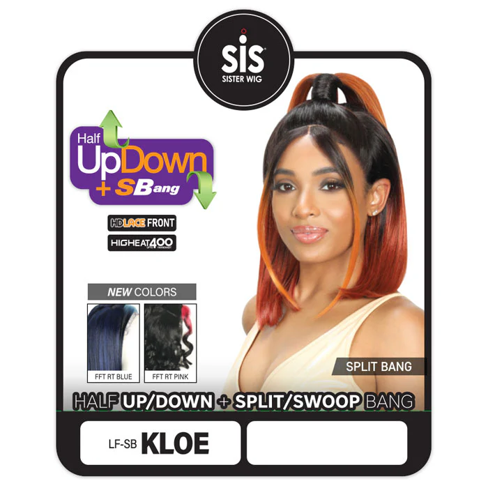 Zury Sis UpDown SBang HD Lace Front Wig - KLOE - Image 3
